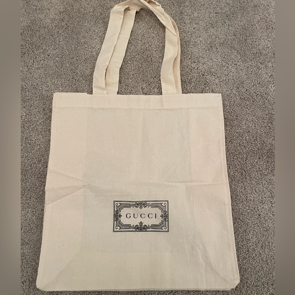 Gucci Canvas cloth mini tote